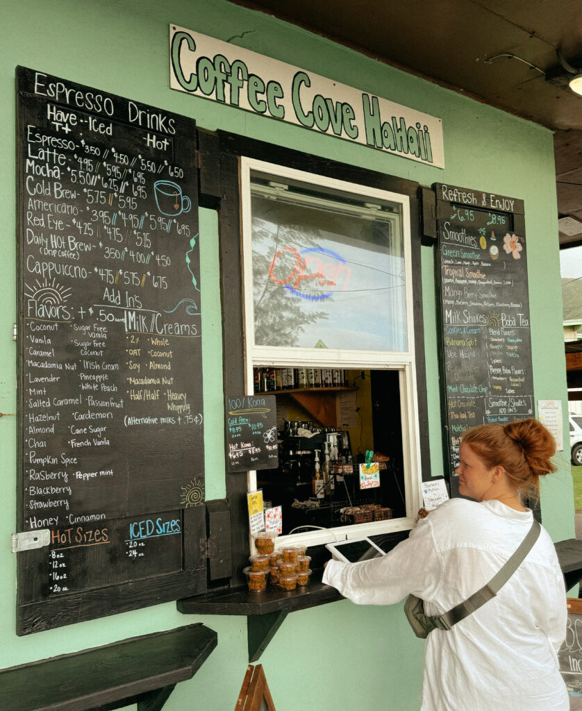 coffee on oahu