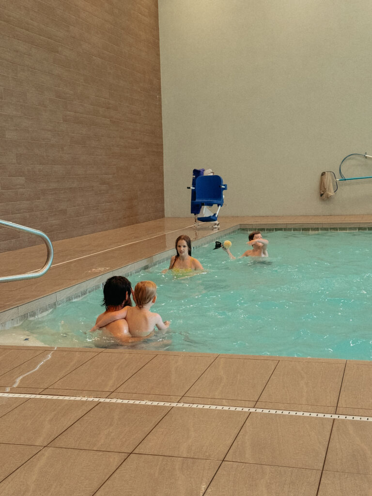 hotel pool, travel, omaha